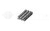 Seuil en aluminium pour porte de cabine  LASER ou CABY 3VOL - Longueur totale 2000mm 
