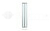Vantaux vitrés pour porte de cabine pliante MINIPLYCAB Gauche - LT 490mm HL 2000mm 
