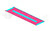 Vantail rapide pour porte de cabine JETS 2VOL ou 4VOC - PL 650 ou 1300mm HL 2000mm - Finition inox gravé 
